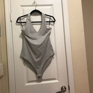 NEW V Neck Halter bodysuit
